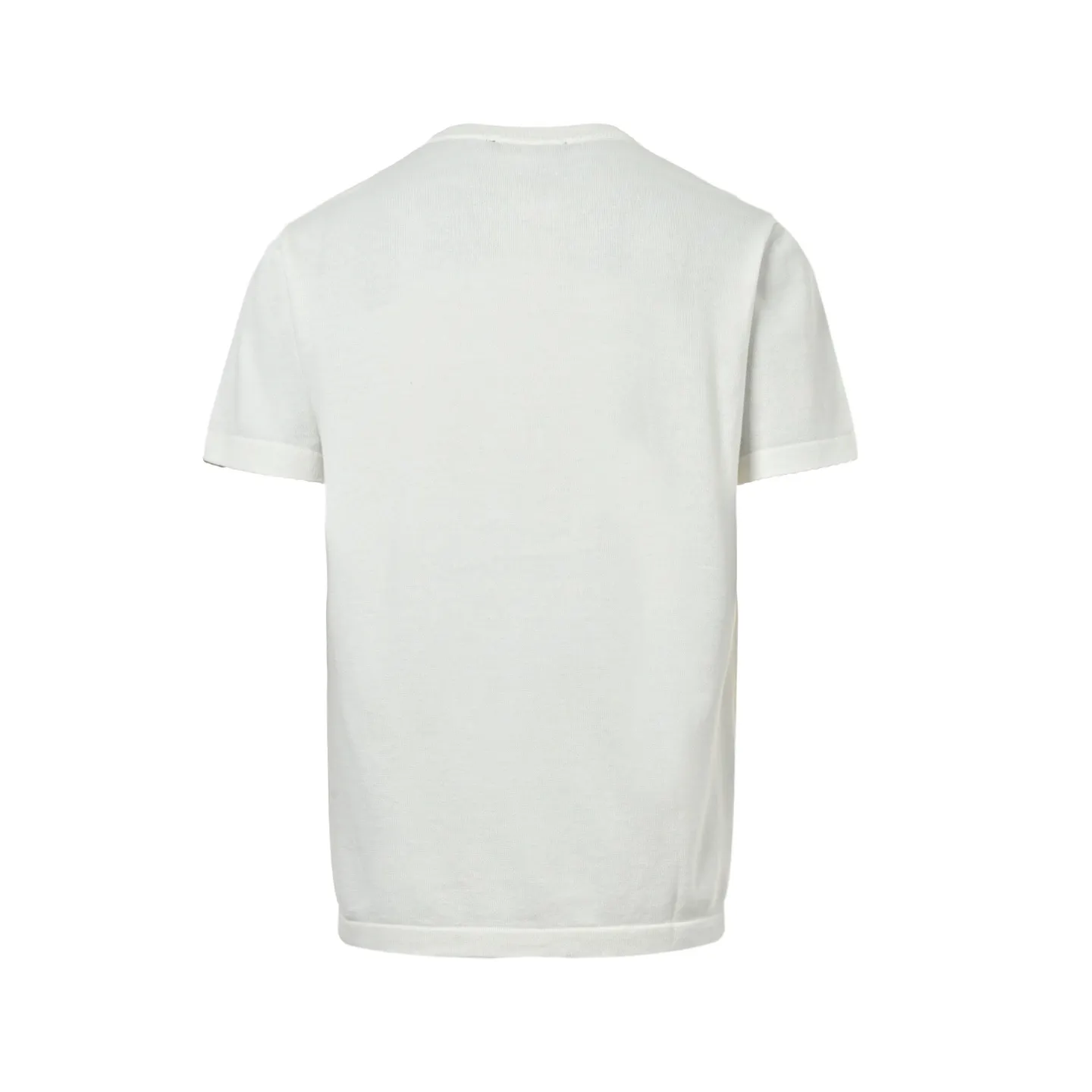 Louis Vuitton/Louis Vuitton 26ss chest silicone badge knitted short sleeves